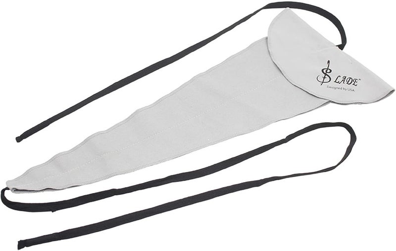 Lerodite Saxophone Cleaning Cloth Cleaning Care Tool for Flute Sax Inside Tube (Gray) - Image 2